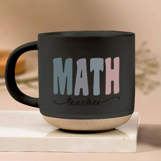 Math Teacher Gift Matching Teacher Squad Pottery Mugs