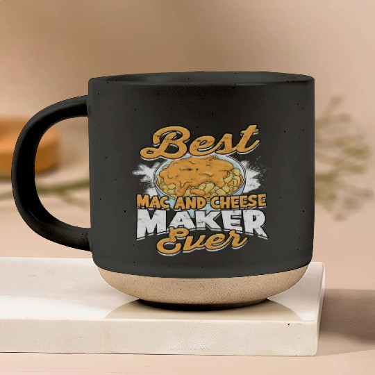Mac N' Cheese Taster Pasta Food Macaroni Pottery Mugs