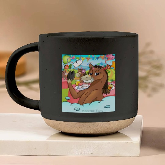 Pandemic Pony Pottery Mugs