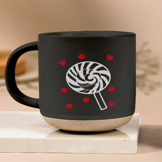 cute candy sweet lollipop lover Pottery Mugs