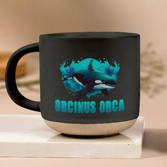 ORCINUS ORCA for a Science Biologist Whale Lover Pottery Mugs