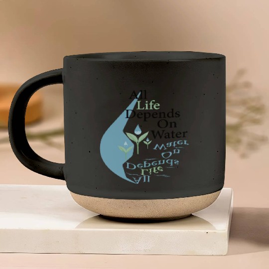 Nice Design about World Water Day Pottery Mugs