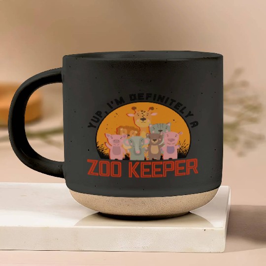 Zookeeper Wildlife Zookeeping Nature Zoo Animal Pottery Mugs