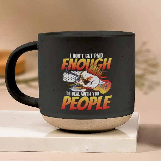 I Hate People Humor Misanthrope Meanness Pottery Mugs