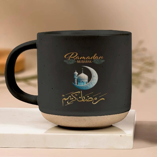 Ramadan Mubarak Kareem Pottery Mugs