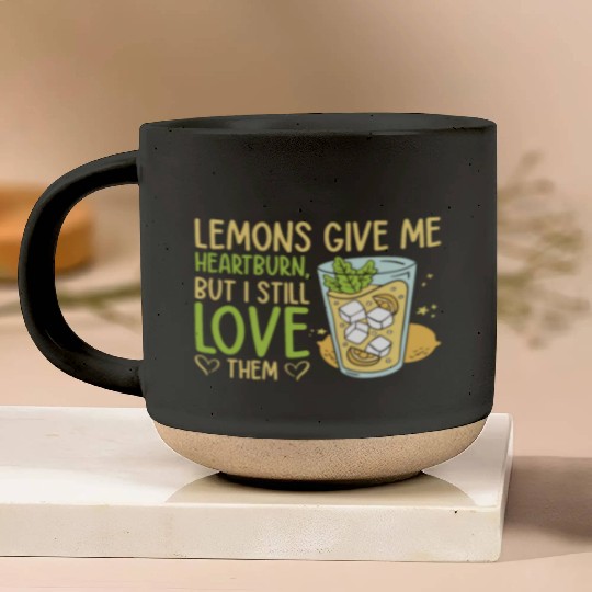 Lemon Fruit Lemonade Citrus Pottery Mugs