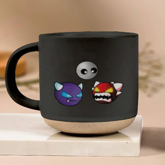 geometry dash insane game Pottery Mugs