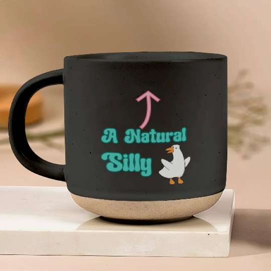 A Natural Silly Goose: Fun & Lighthearted Design Pottery Mugs