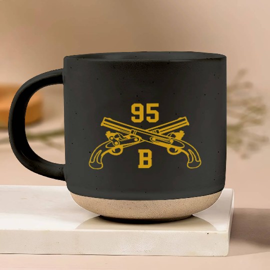 95B Military Police Officer Crossed Pistols T Shir Pottery Mugs