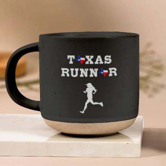 Texas Running Novelty I Love Texas Pottery Mugs