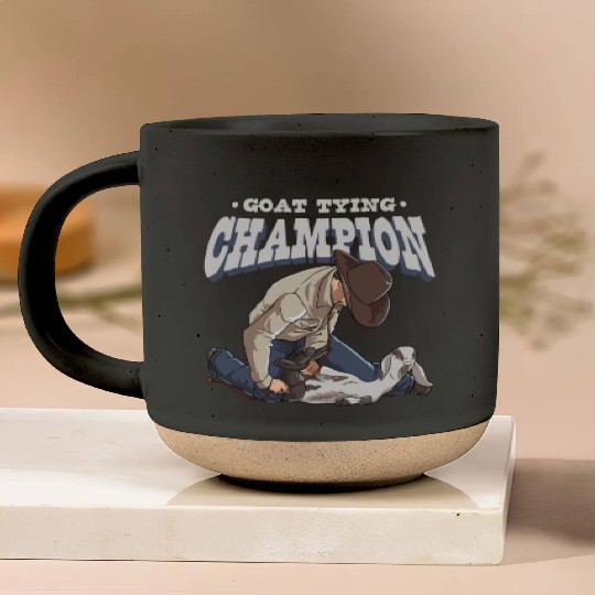 Goat Tying Champion for a Goat Tying Lover Pottery Mugs