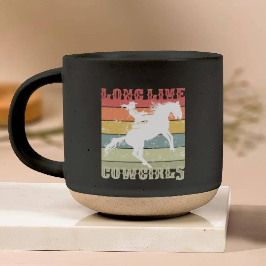 Long Live Cowgirls: Celebrate Western Style Pottery Mugs