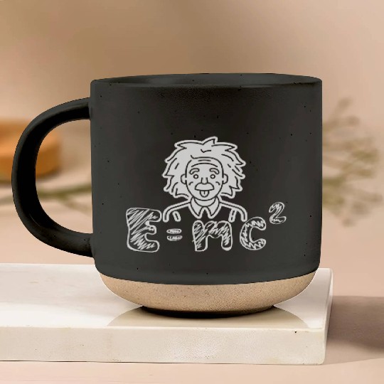 physics E=mc square Pottery Mugs