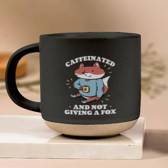 Cute Dont Give A Fox Coffee Lover Pottery Mugs