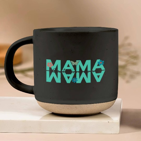 mama best mom ever Pottery Mugs