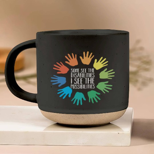 I See Possabilities Special Education Teacher Pottery Mugs