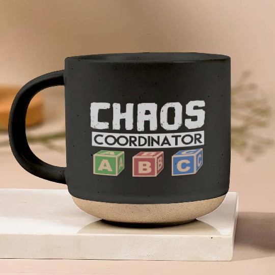Chaos Coordinator Teacher Pottery Mugs