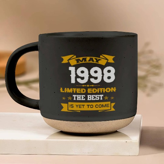 May 1998 Birthday Surprise Pottery Mugs