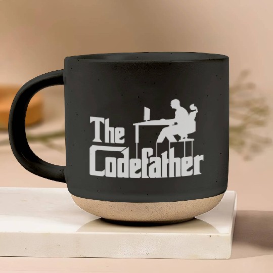 The Codefather Computer Scientist Programmer Cloud Pottery Mugs