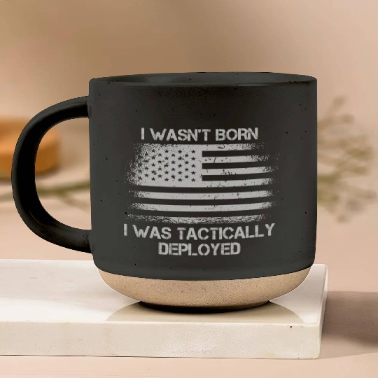 Patriotic Army Veteran Us Soldier Saying Pottery Mugs