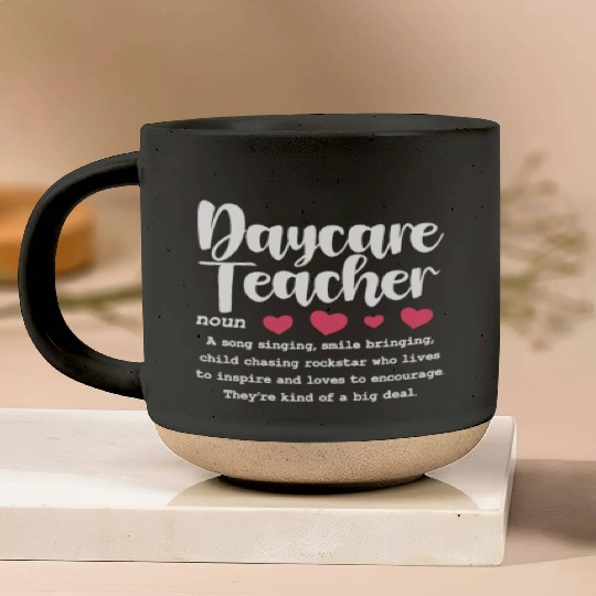 Daycare Teacher Definition Pottery Mugs
