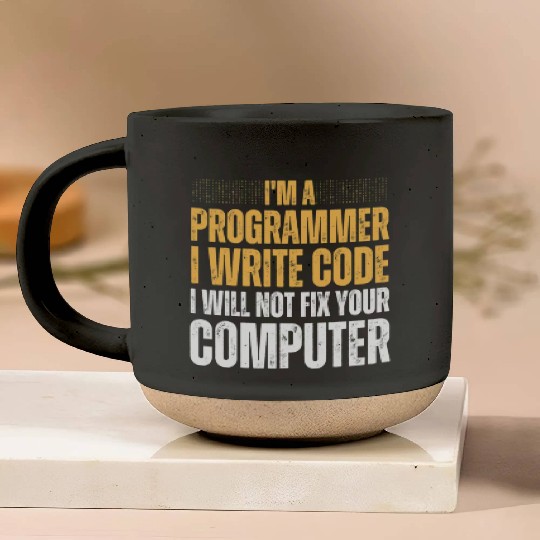 Computer Science Programmer Saying For Men Women Pottery Mugs