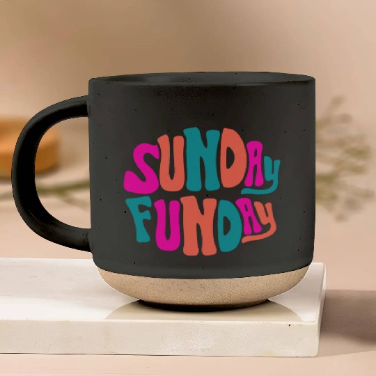 Sunday Funday Pottery Mugs