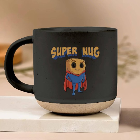 Super Nug Chicken Nuggets Pottery Mugs