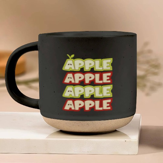 Apple Repeat Apple Picking Farmer Pottery Mugs