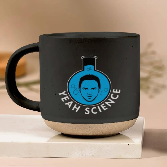 Breaking Bad Jessie Yeah Science Text Portrait Pottery Mugs