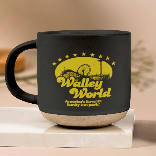 Walley World Tourist Pottery Mugs