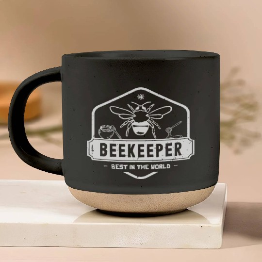 Beekeeper Best In The World Pottery Mugs