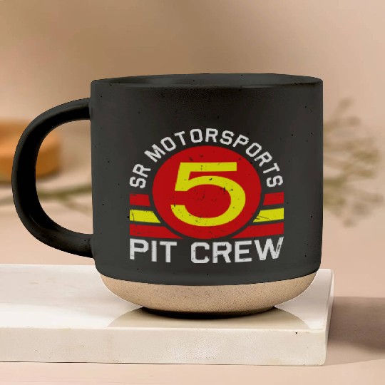 Sr Pit Crew Pottery Mugs