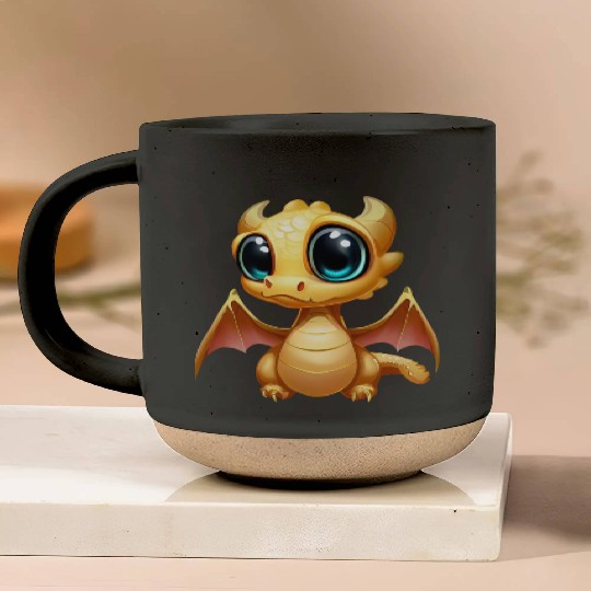 CUTE DRAGON MEDIEVAL PETS LIZARD GECKO ANIMALS Pottery Mugs