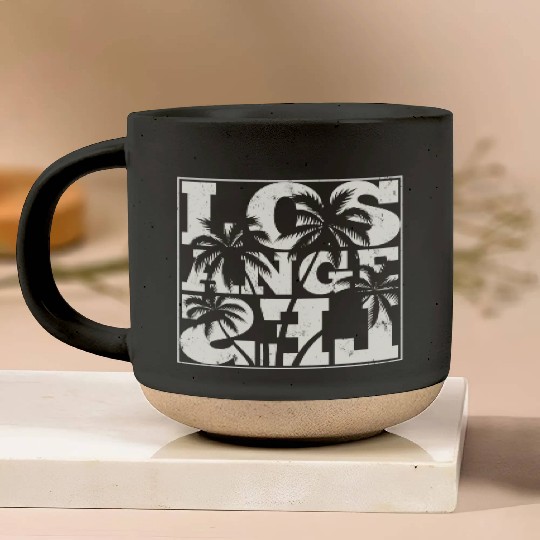 Los Angeles La Us Resorts Designs Pottery Mugs