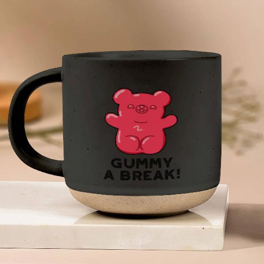Gummy A Bread Cute Candy Pottery Mugs