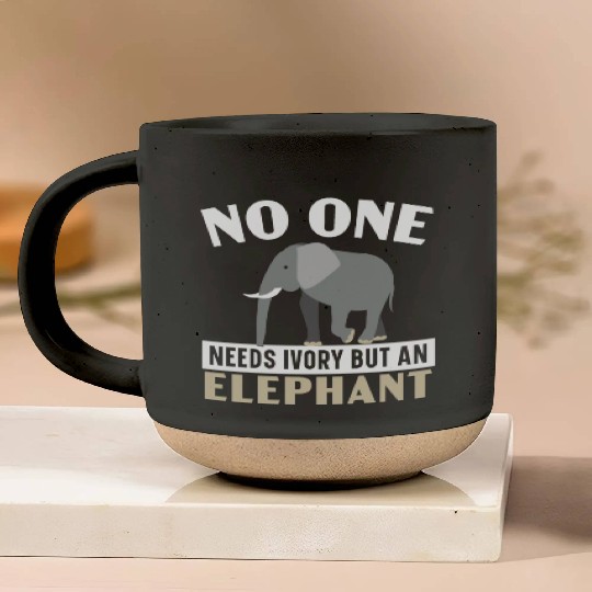 Elephant Lover Wildlife Animal Zoo Zookeeper Pottery Mugs