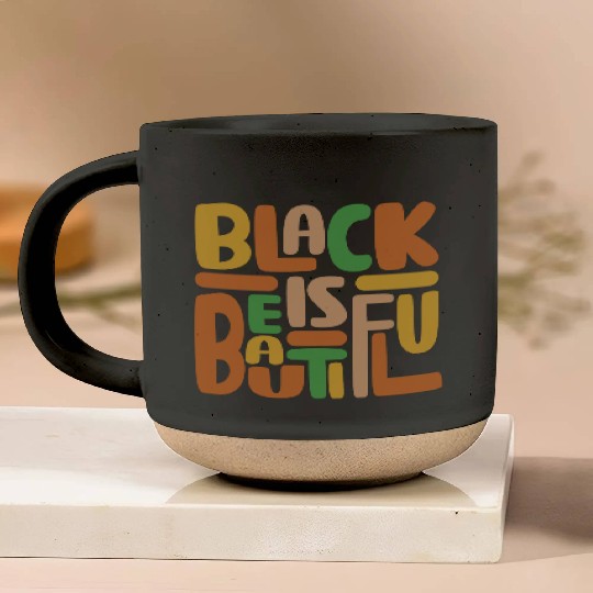 Black Is Beautiful Pottery Mugs