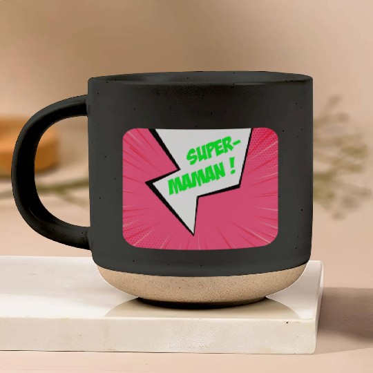 Super-mom super-hero. Best mom Mother's day Comics Pottery Mugs
