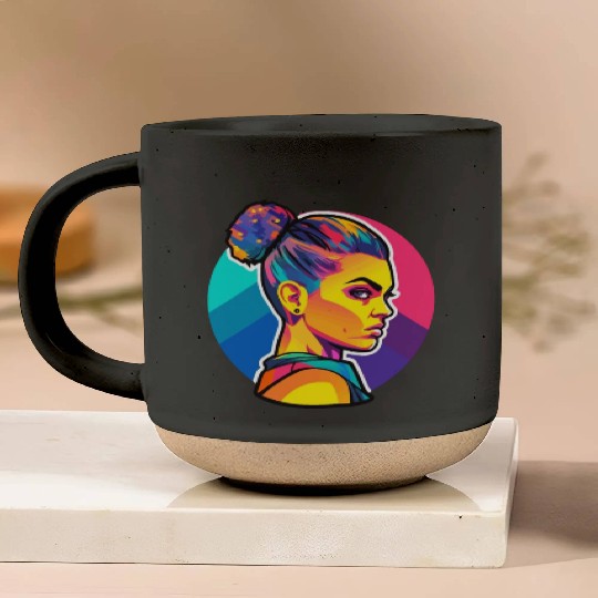 Athletic Beauty Inspiration Pottery Mugs