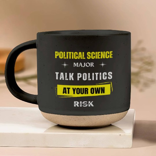 Political Science Major Pottery Mugs