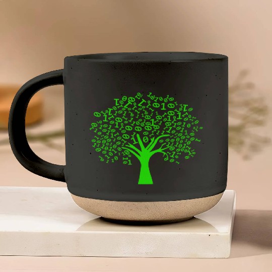 Funny Binary Tree Computer Science Coding Pottery Mugs