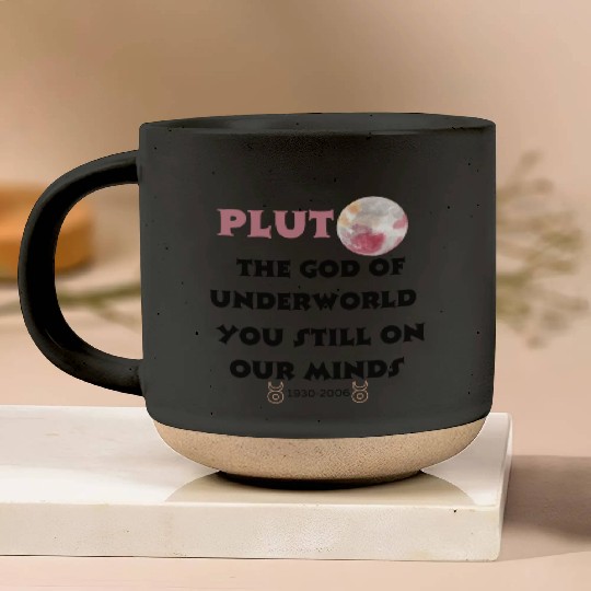 Don't Forget Pluto! Funny Science Astronomy Pottery Mugs