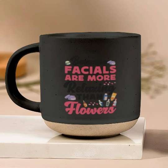 Cute Licensed Esthetician Skincare Pottery Mugs