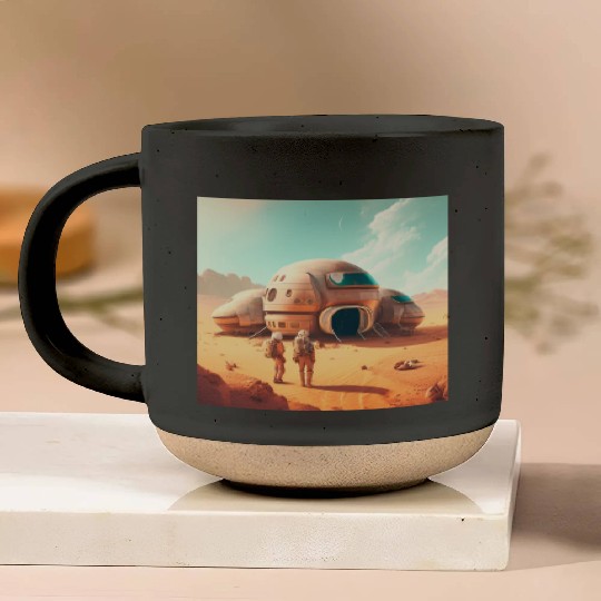 mars Pottery Mugs