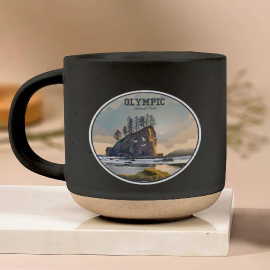 Olympic National Park Pottery Mugs