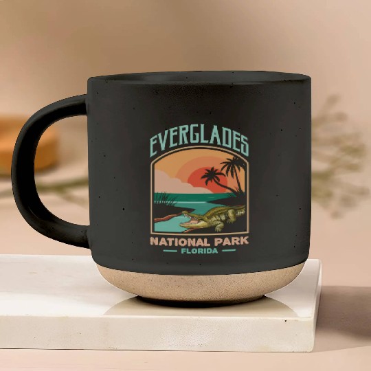 Everglades National Park Us Crocodile Florida Alli Pottery Mugs