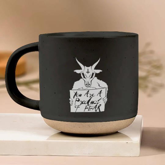 You'Re A Product Of Fear Baphomet Goat Satanic Luc Pottery Mugs