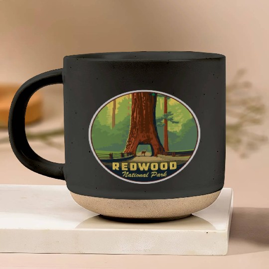 Redwood National Park Pottery Mugs