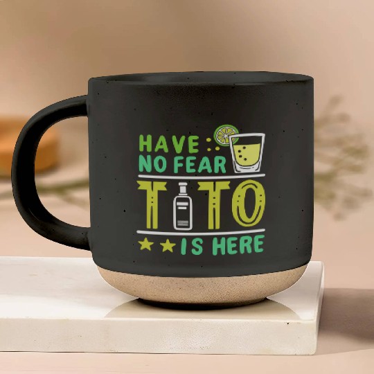Vodka Tito Is Here Pottery Mugs
